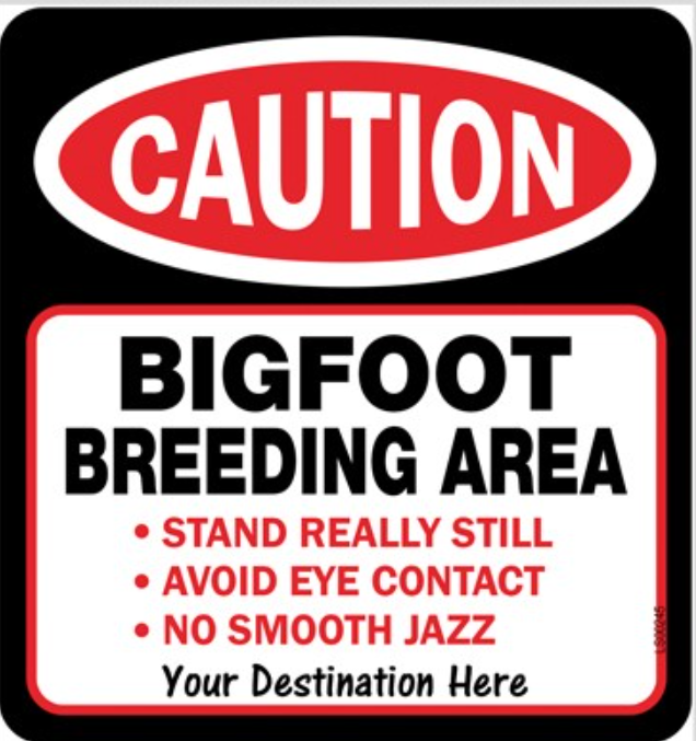 thumbnail image 2 of Quebec Sasquatch Hunting Permit Sticker - Bigfoot Vinyl Decal - Made In USA 2 of 6
