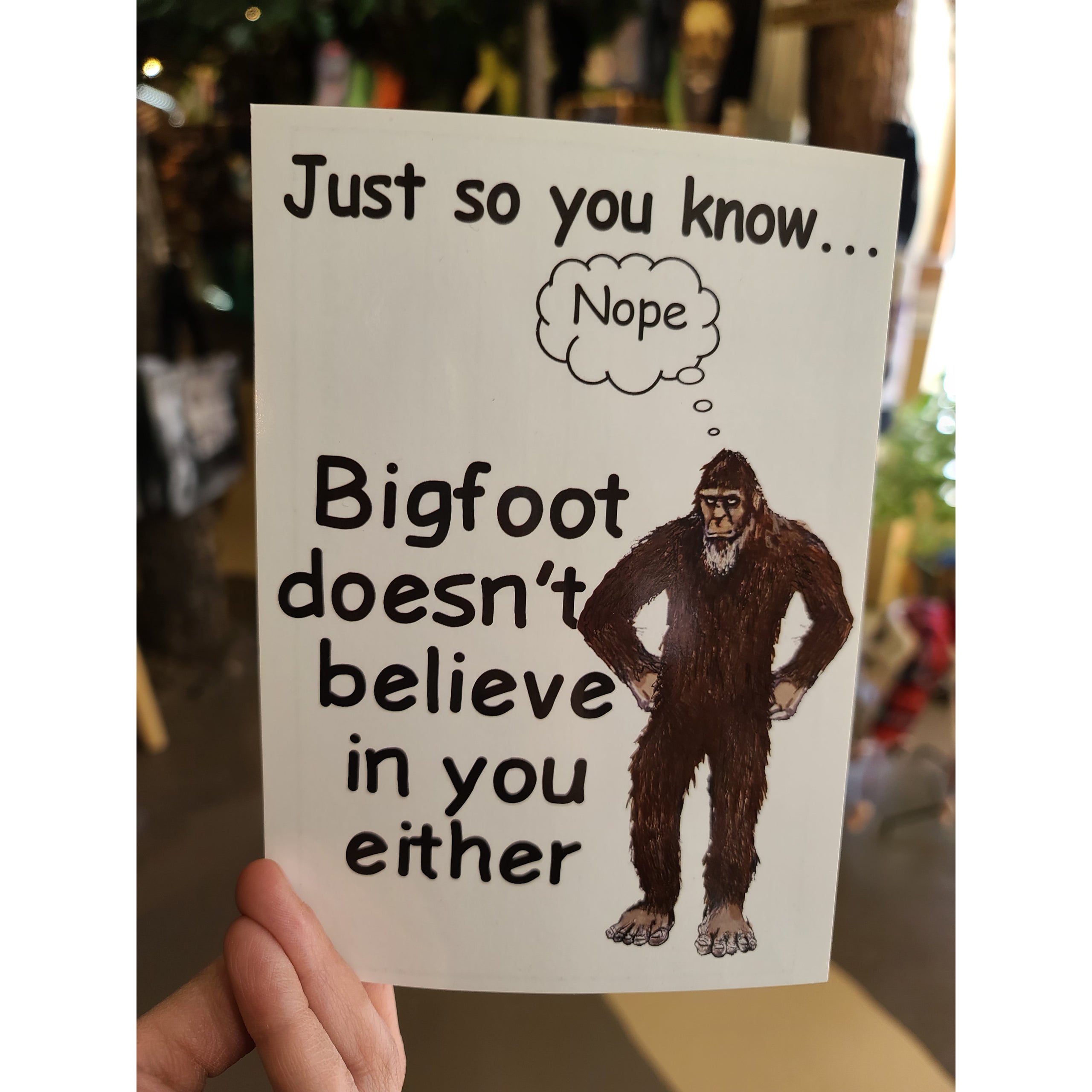 Such a good feeling! 2nd Bigfoot card this week! Thank you RNGesus