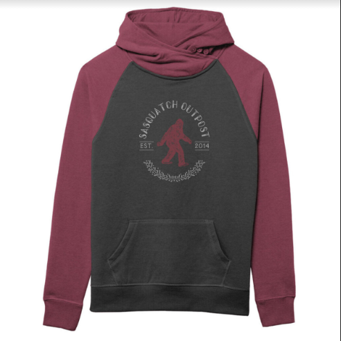 Sasquatch Outpost Cozy Asymmetrical Hoodie | Sasquatch Outpost